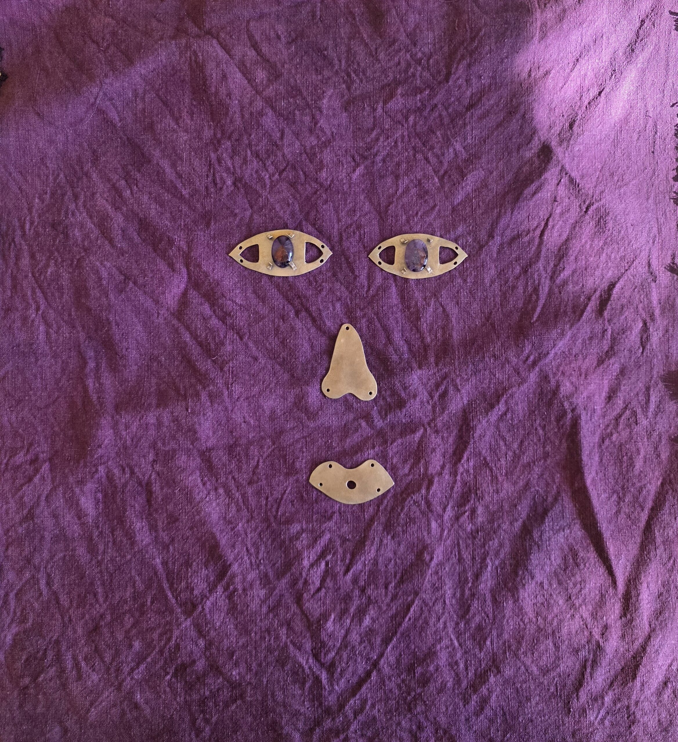 Norton Fredericks textile mask crop