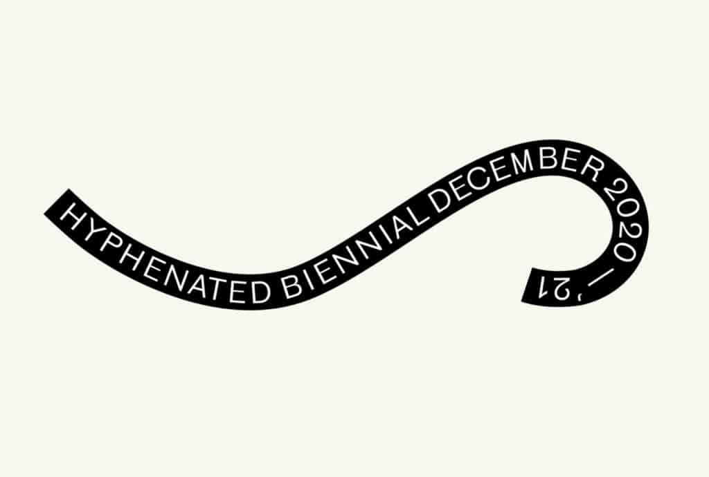Hyphenated Biennial logo 2020