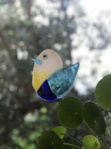 Bethany Wheeler Fused glass suncatcher