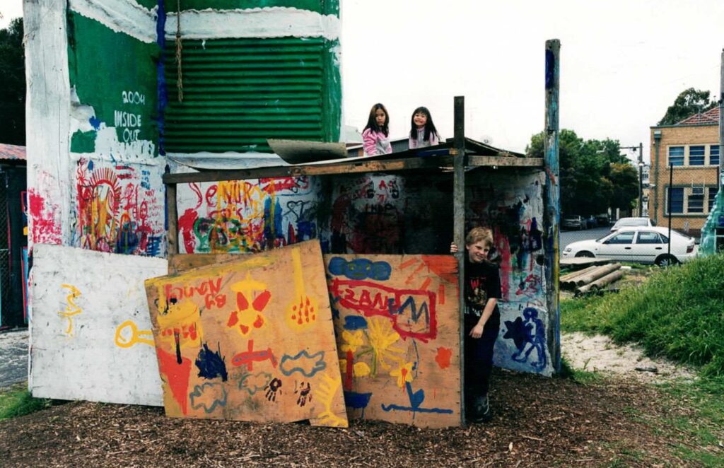 The Cubbies (Fitzroy Adventure Playground. Circa 1990, Courtesy The Cubbies (2) The Cubbies (Fitzroy Adventure Playground. Circa 1990, Courtesy The Cubbies (2)
